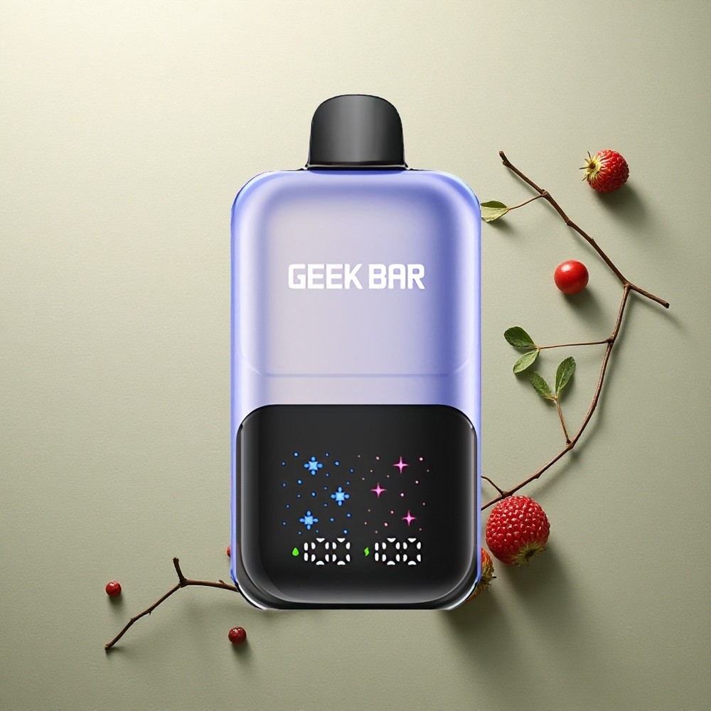 GEEK BAR 2GO 20ml 50000 Puffs Helado de Frutas Mixtas con Pantalla Grande y Tanque Dual