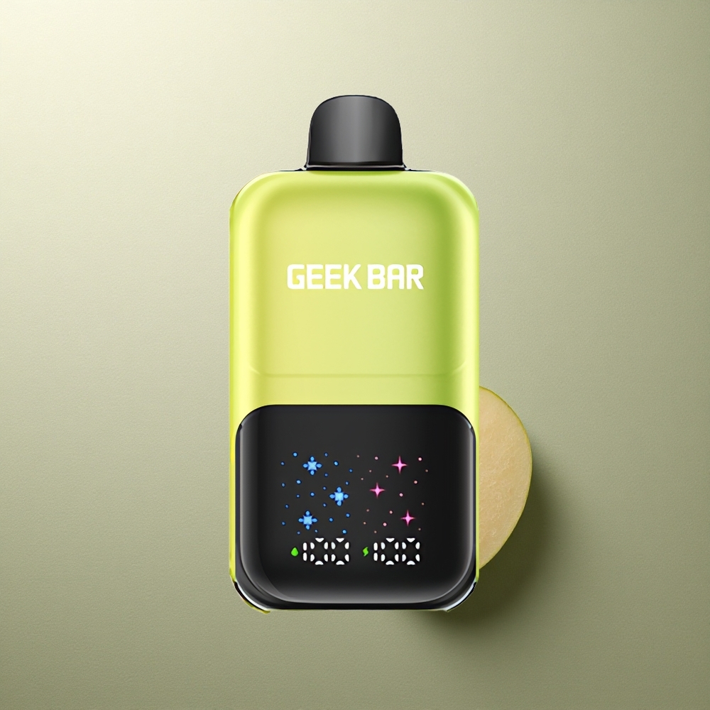 GEEK BAR 2GO 20ml 50000 Puffs Helado de Mango México con Pantalla Interactiva y Sabores Ajustables