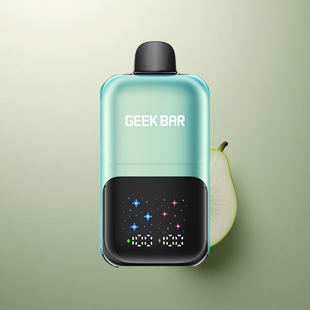 GEEK BAR 2GO 20ml 50000 Puffs Menta Fresca Hielo con Pantalla Interactiva y Niveles Ajustables