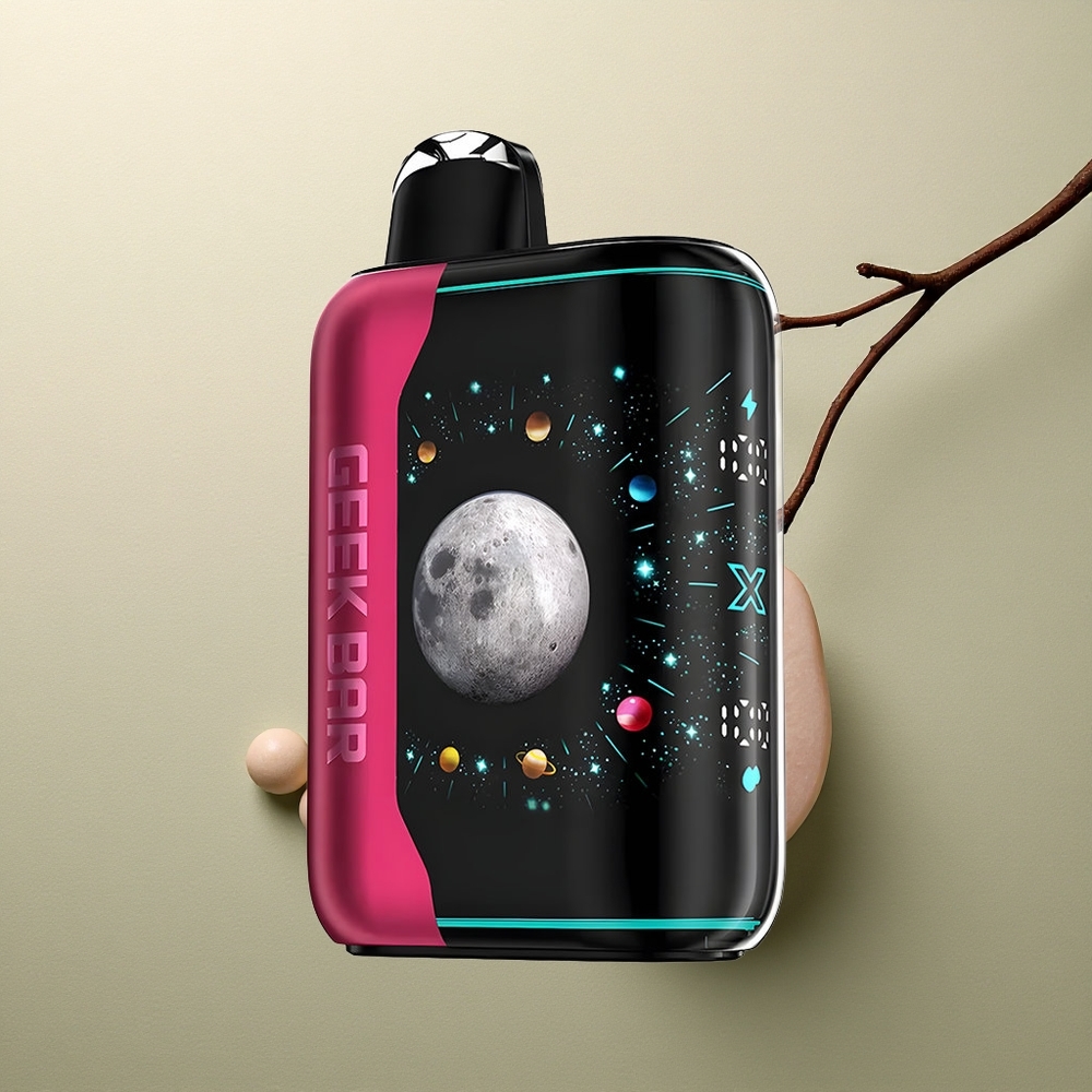 GEEK BAR Platinum Edition 25000 Puffs Polvo Rosa Ácido Dual Malla 20mL