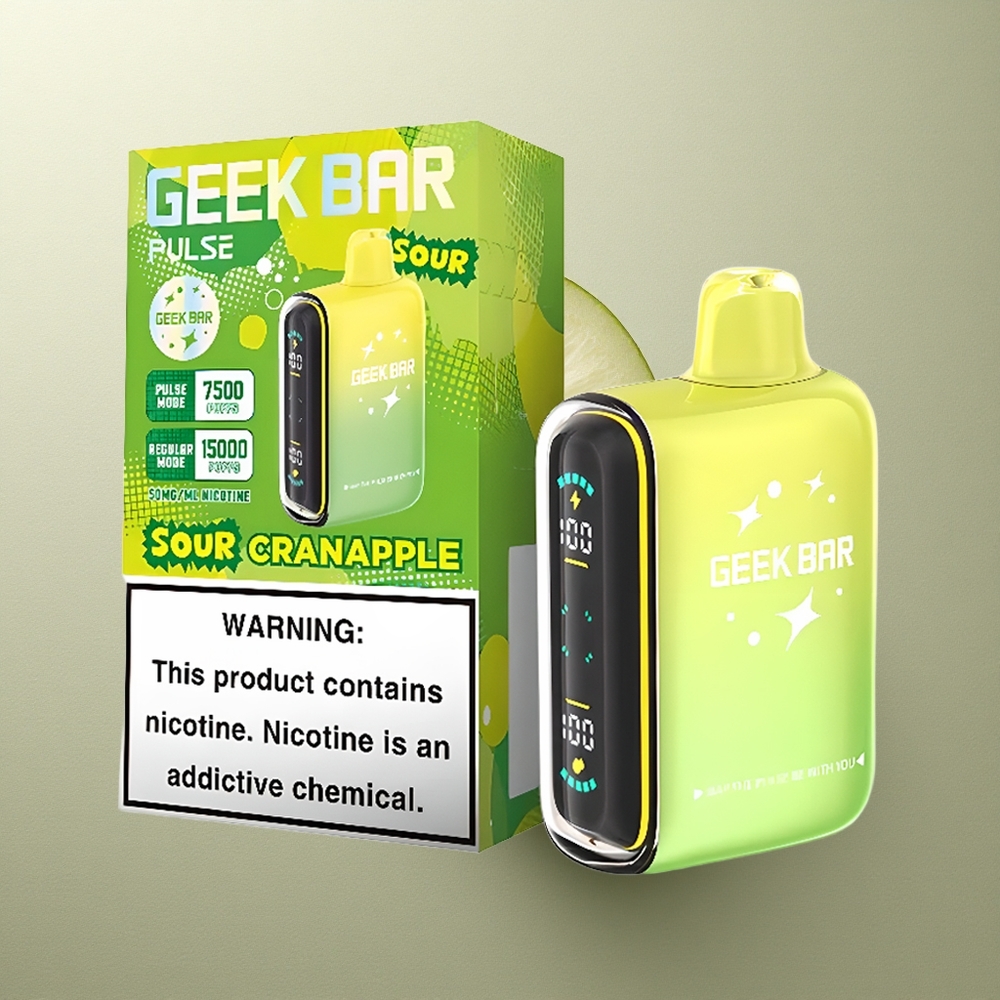 GEEK BAR Pulse 15000 Puffs Barra Geek Edición Ácida 16ML 5 Tipo-C