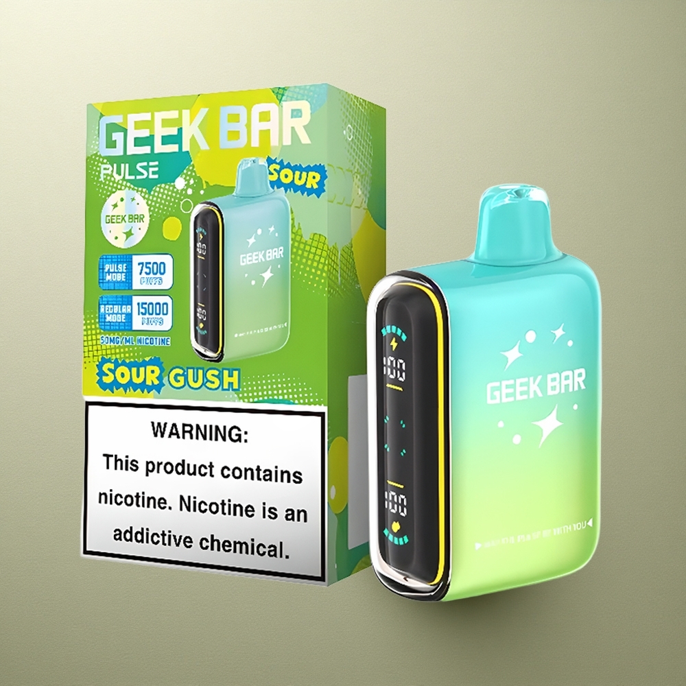 GEEK BAR Pulse 15000 Puffs Barra Geek Edición Ácida 16ML 5 Tipo-C