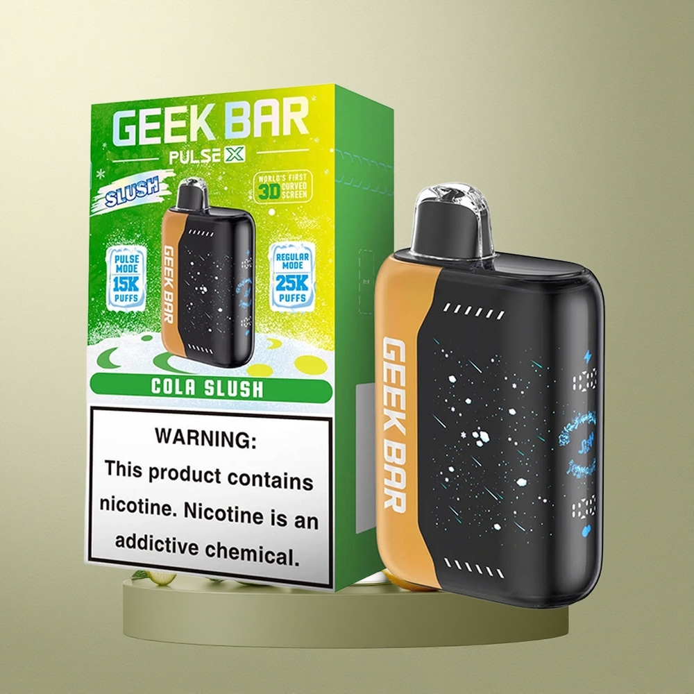 GEEK BAR Pulse X 25000 Puffs Pantalla Curva 3D y Carga USB Tipo-C