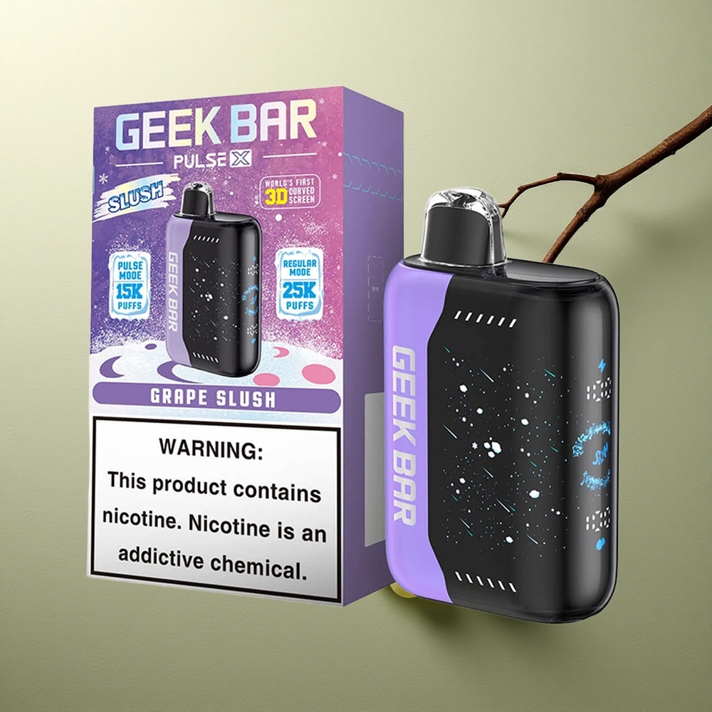 GEEK BAR Pulse X 25000 Puffs Pantalla Curva 3D y Carga USB Tipo-C