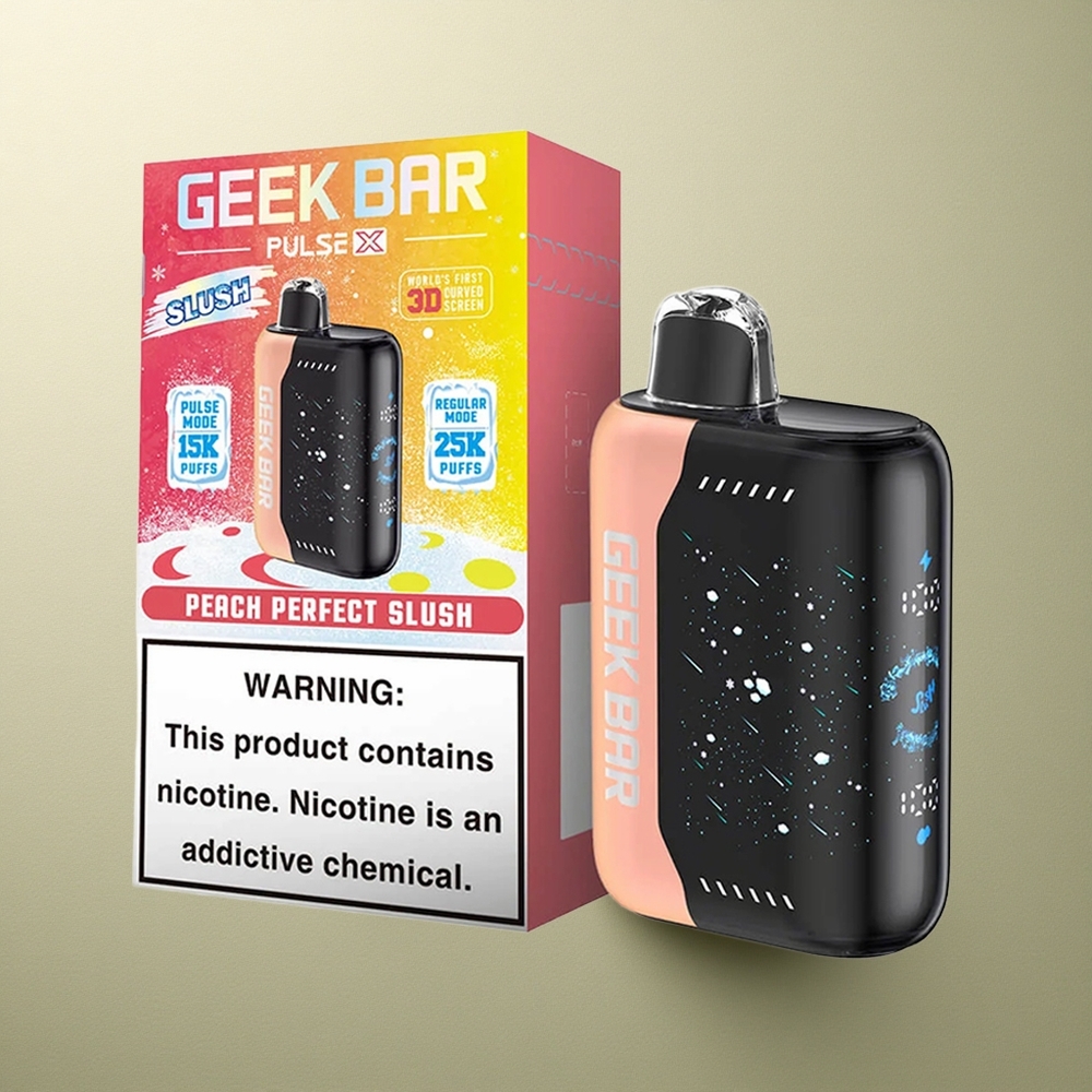 GEEK BAR Pulse X 25000 Puffs Pantalla Curva 3D y Carga USB Tipo-C