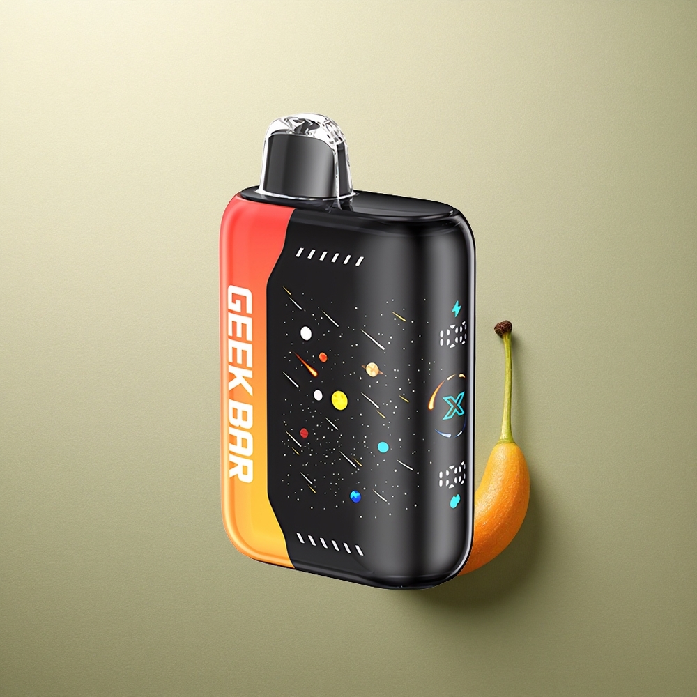 GEEK BAR Pulse X 42K Puffs Meteor Edition Dragón Naranja con Dual Mesh Coil y 820mAh Carga Rápida