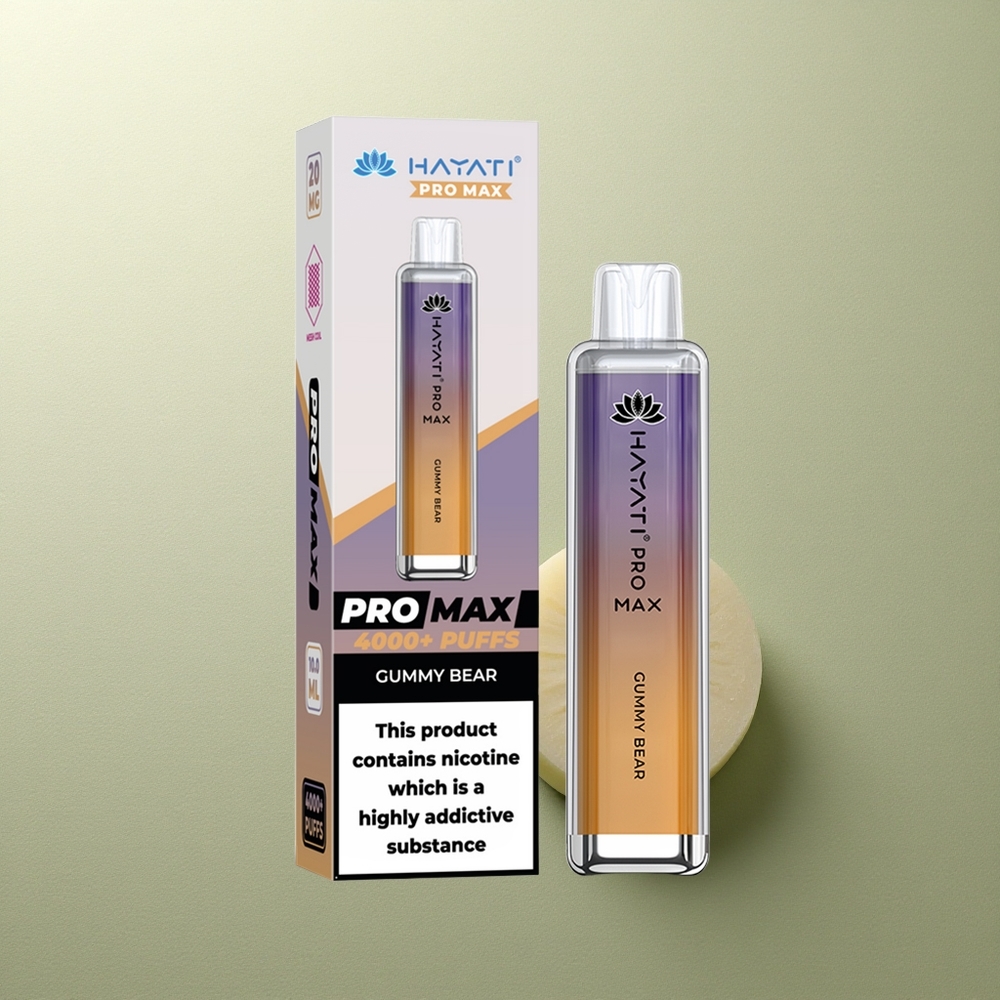 Hayati Pro Max 4000 Puffs Osito de Gominola 1400mAh Recargable 2ml