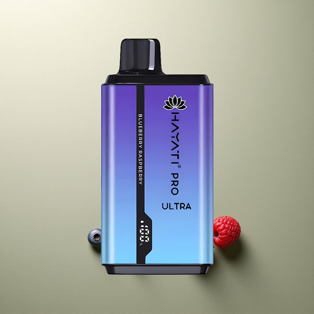 Hayati Pro Ultra 15000 Puffs Arándano Frambuesa 850mAh 24ml 2