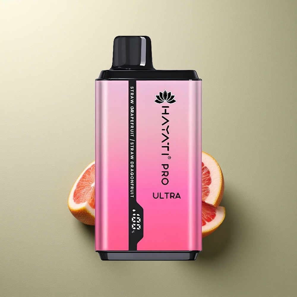Hayati Pro Ultra 15000 Puffs Fresa Pomelo Fresa Pitahaya 850mAh 24ml 2
