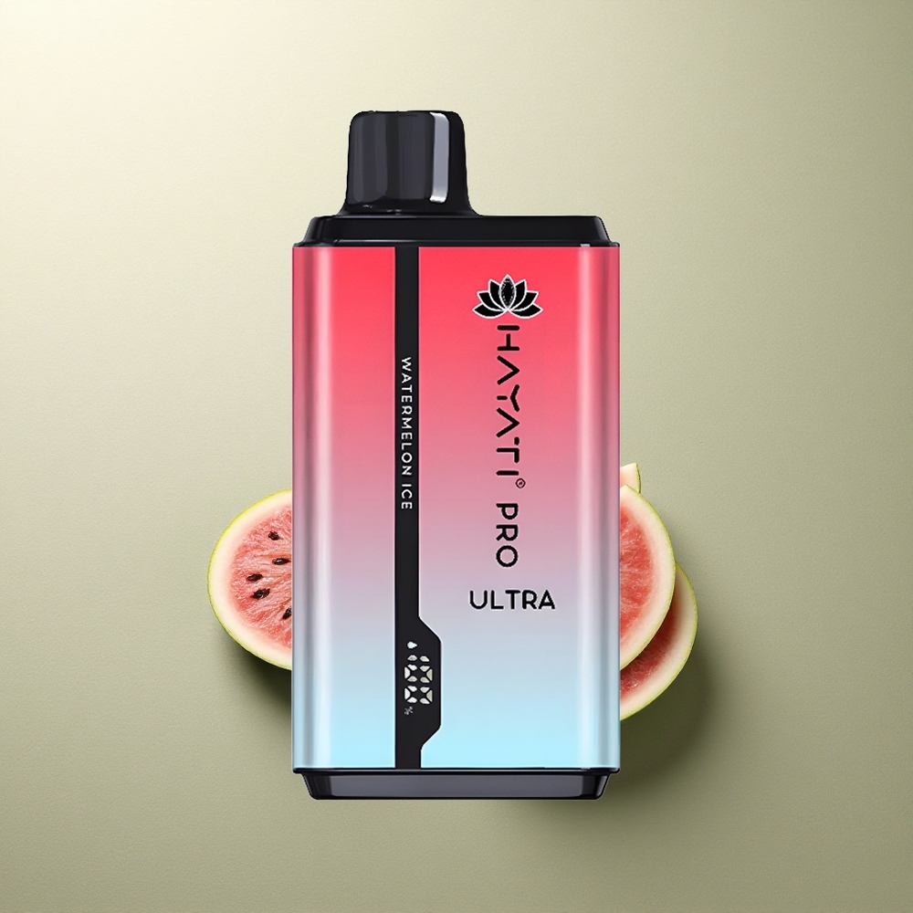 Hayati Pro Ultra 15000 Puffs Sandía Helada 850mAh 24ml