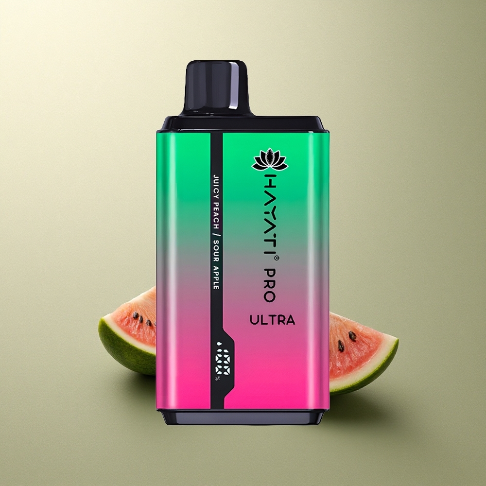 Hayati Pro Ultra 15000 Puffs Sandía Kiwi Maracuyá 850mAh 24ml