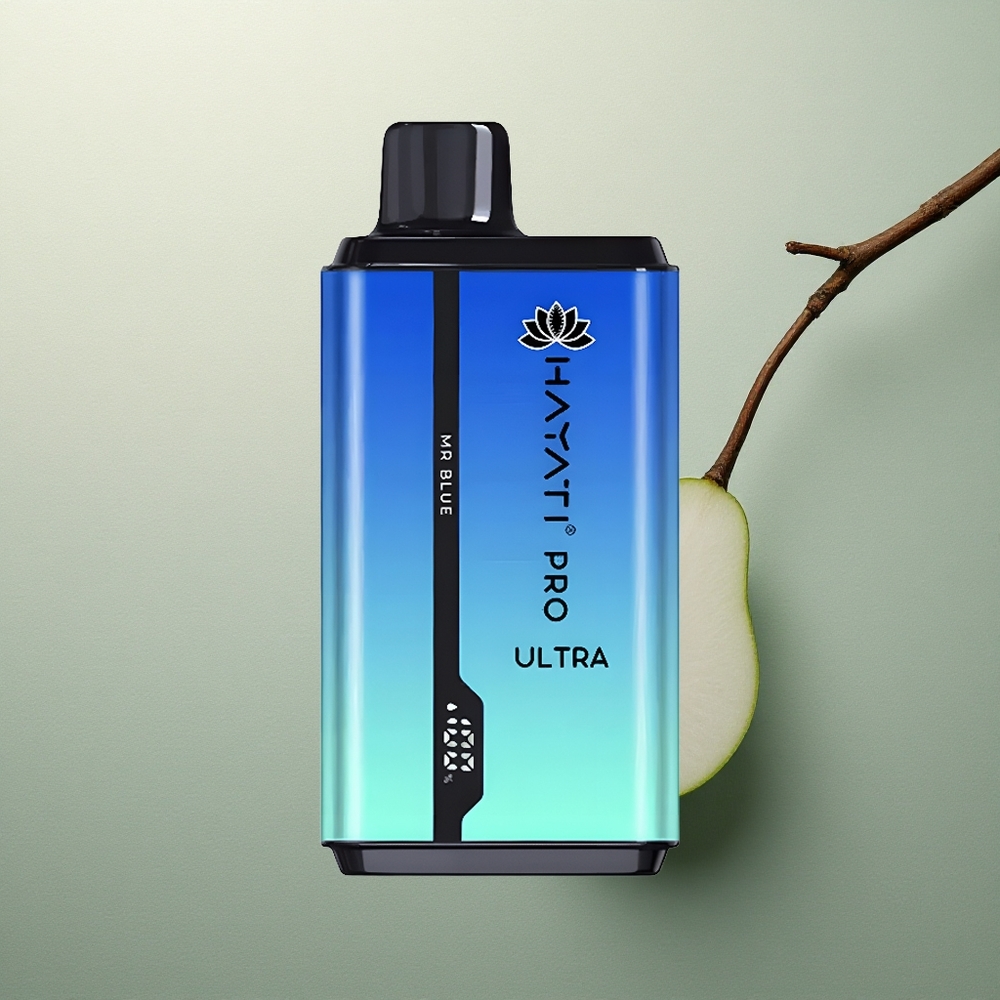 Hayati Pro Ultra 15000 Puffs Señor Azul 15000 Chupadas 2 12ml