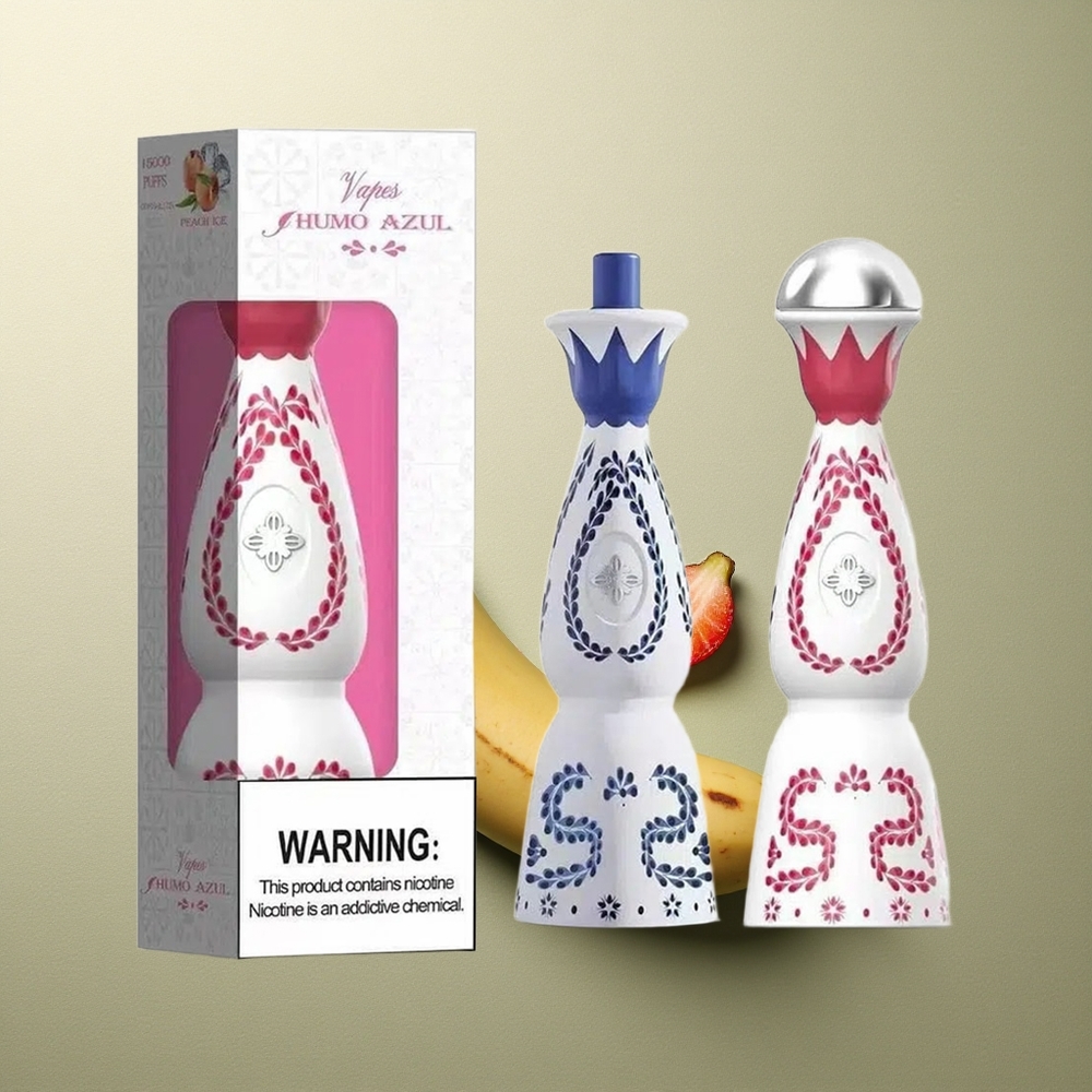 Humo Azul 15000 Puffs Fresa Plátano Pitahaya 5 Nicotina 20mL