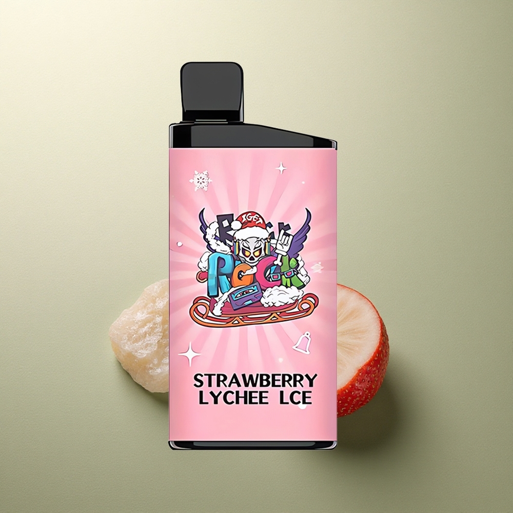 IGET Bar 3500 Puffs Fresa Lychee Hielo 1400 mAh PC+ALU 78g