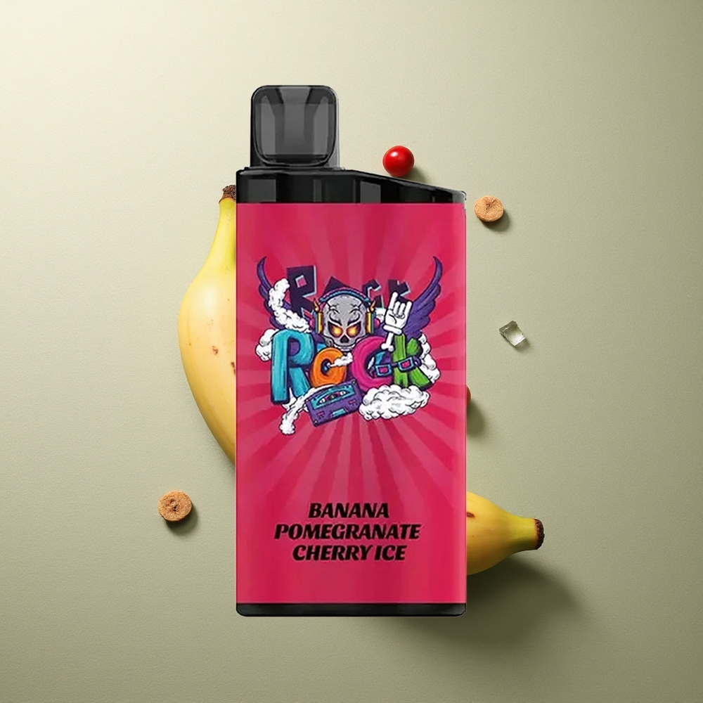 IGET Bar 3500 Puffs Helado de Plátano Granada Cereza 1400 mAh