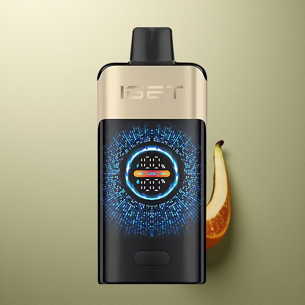 IGET ONE 12000 Puffs Monstruo Naranja Tropical con Pantalla Curva Grande y Batería 2700 mAh