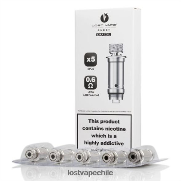 Lost Vape Lyra bobinas de repuesto (paquete de 5) bobina de malla 06ohm - Lost Vape Chile 6FVF391