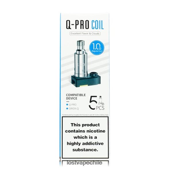Lost Vape Orion bobinas q-pro (paquete de 5) 1ohm - Lost Vape flavors 6FVF409