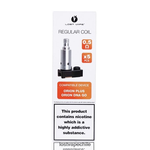 Lost Vape Orion más bobinas de reemplazo de ADN (paquete de 5) 025 ohmios - Lost Vape pods near me 6FVF36