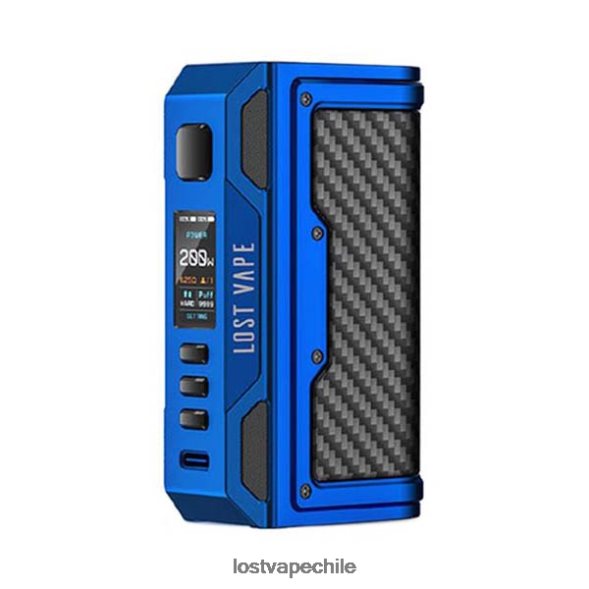 azul mate/fibra de carbono