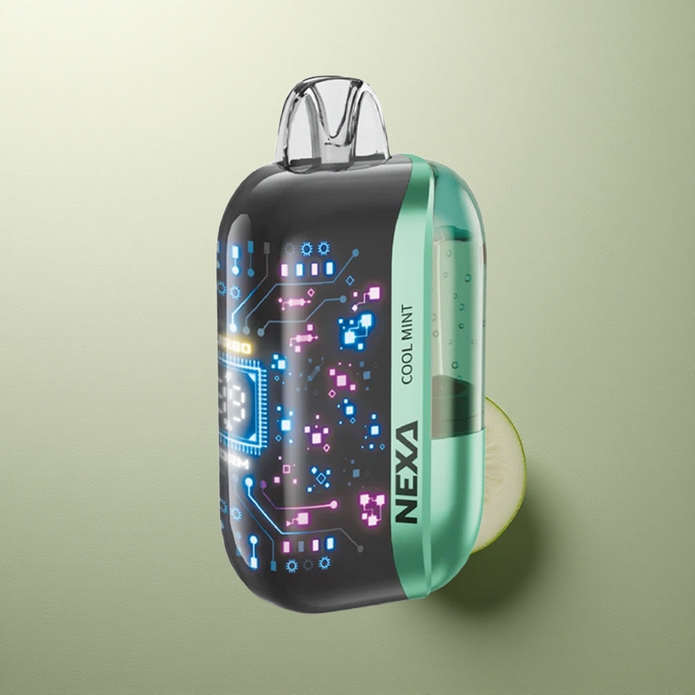 NEXA Ultra 50000 Puffs Menta Fresca 20ml Pantalla 3D