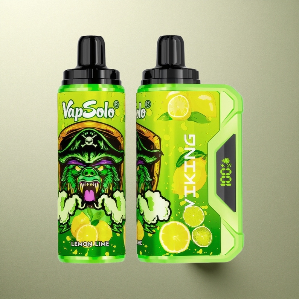 VapSolo VIKING 12000 Puffs Lima Limón 22ml Tipo-C