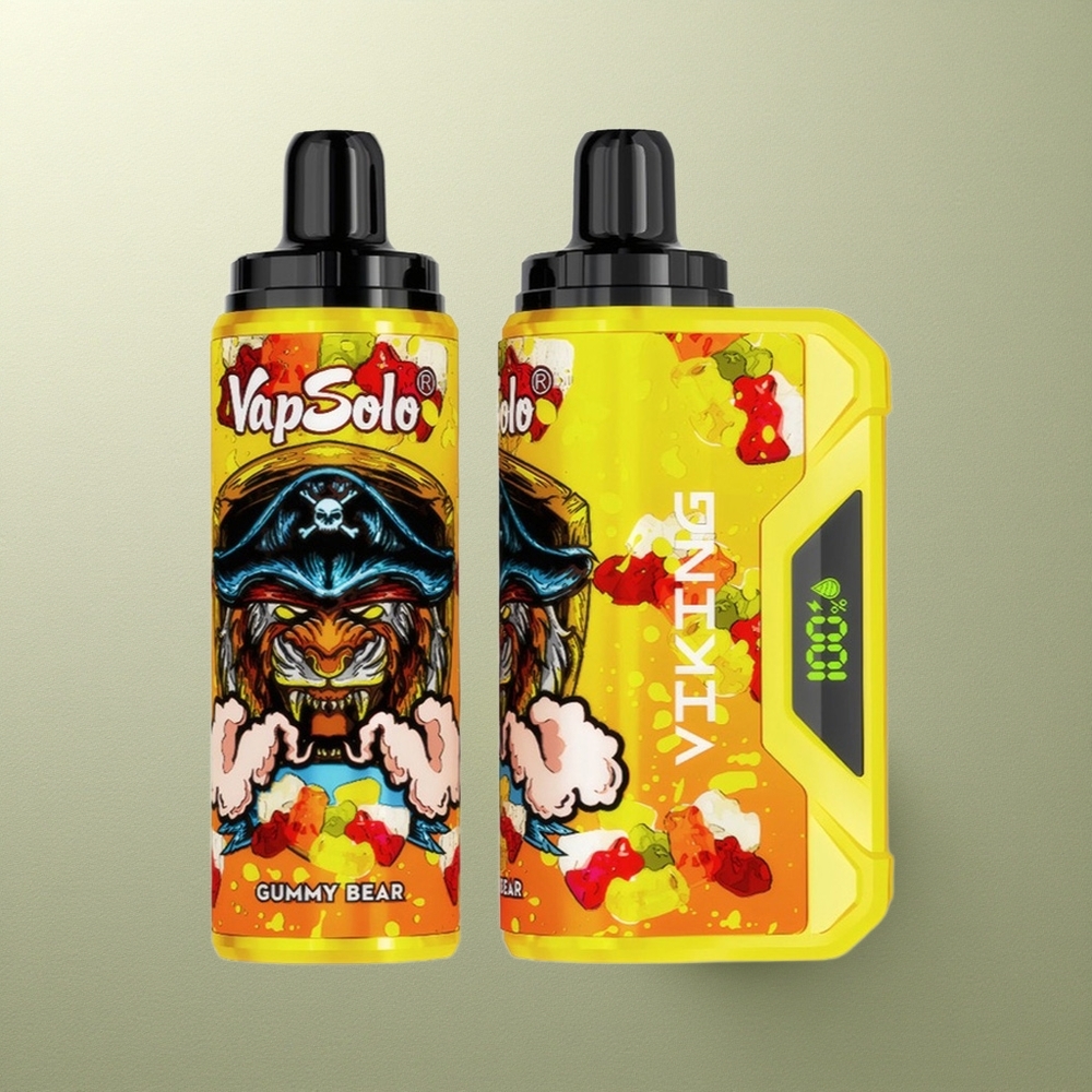 VapSolo VIKING 12000 Puffs Oso Gominola Carga Tipo-C 22ml