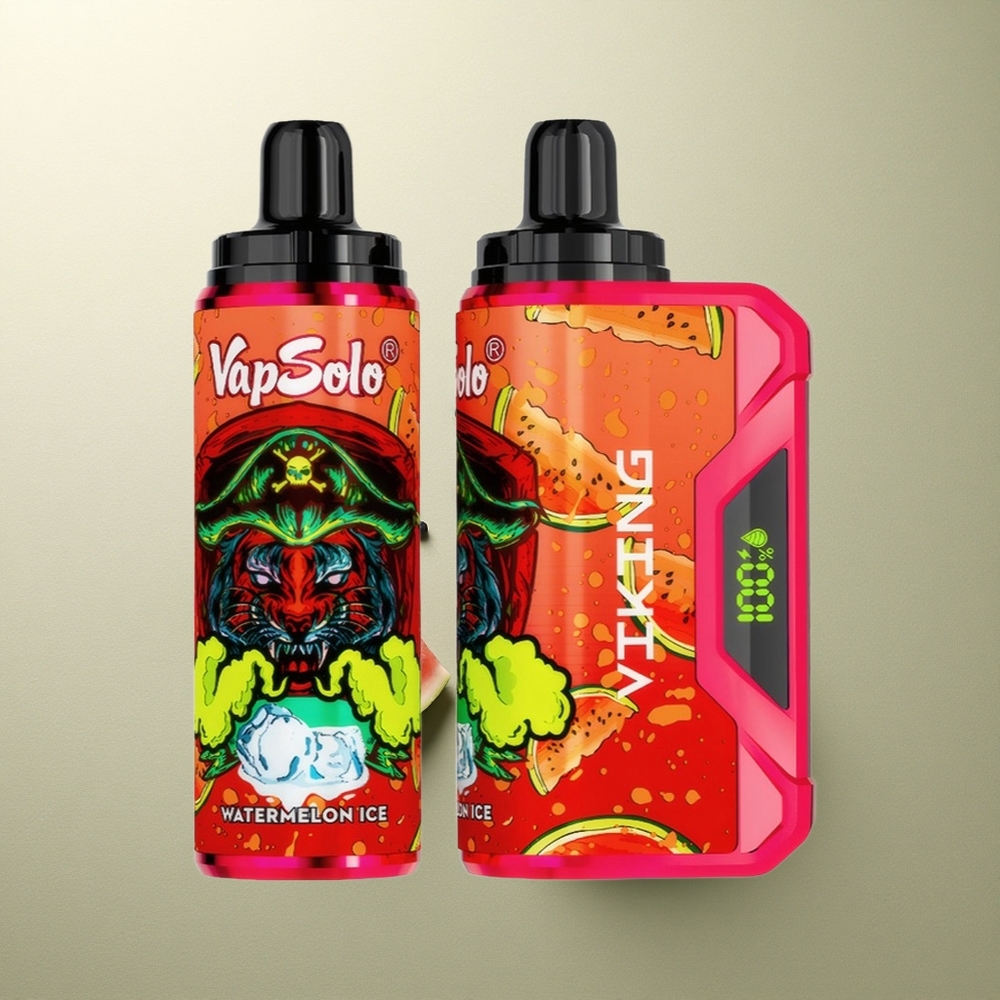 VapSolo VIKING 12000 Puffs Sandía Hielo 22ml Tipo-C