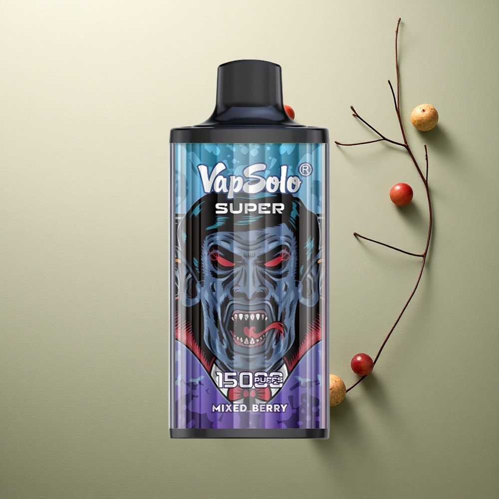 Vapsolo Super 15000 Puffs Bayas Mixtas 40ml 850mAh Tipo-C