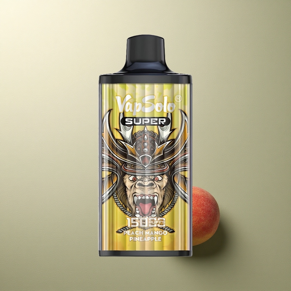 Vapsolo Super 15000 Puffs Durazno Mango Piña 40ml 850mAh
