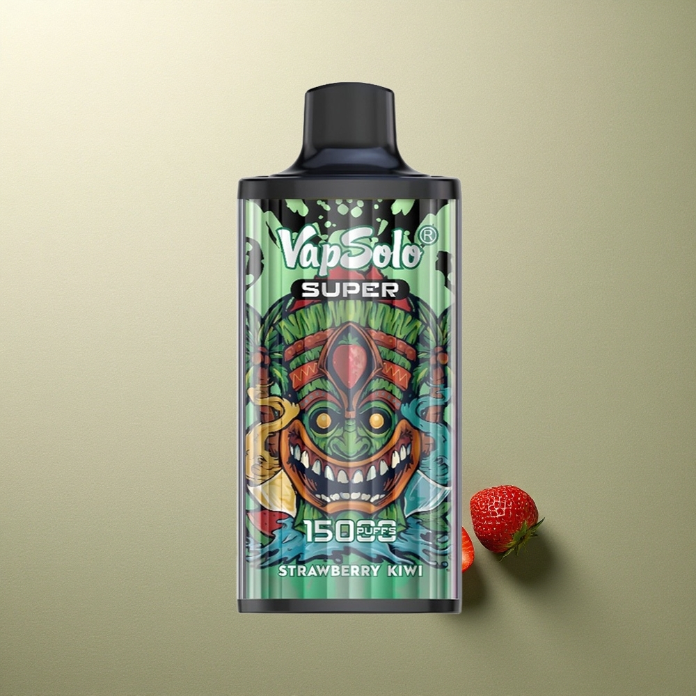 Vapsolo Super 15000 Puffs Fresa Kiwi 40ml 850mah Tipo-C