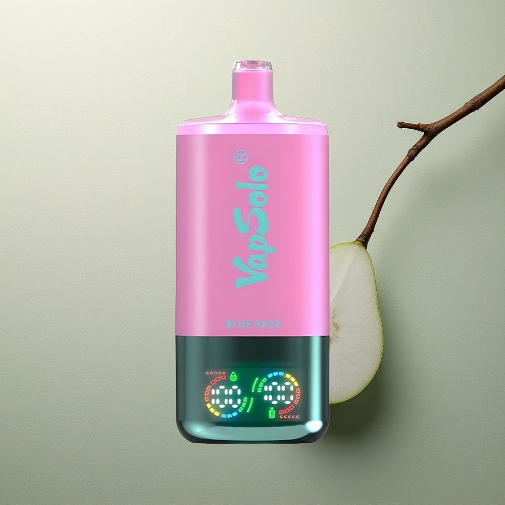 Vapsolo Triple 30000 Puffs Azul Frambuesa 40ml Tipo-C