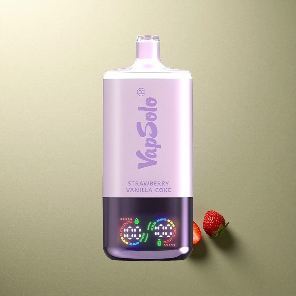 Vapsolo Triple 30000 Puffs Coca-Cola Fresa Vainilla Triple 40ml Tipo-C