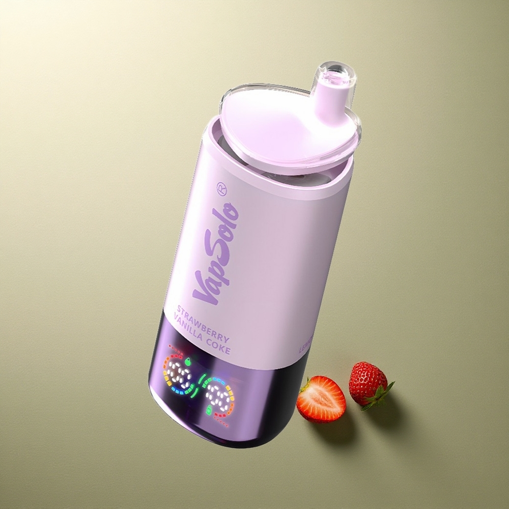 Vapsolo Triple 30000 Puffs Coca-Cola Fresa Vainilla Triple 40ml Tipo-C