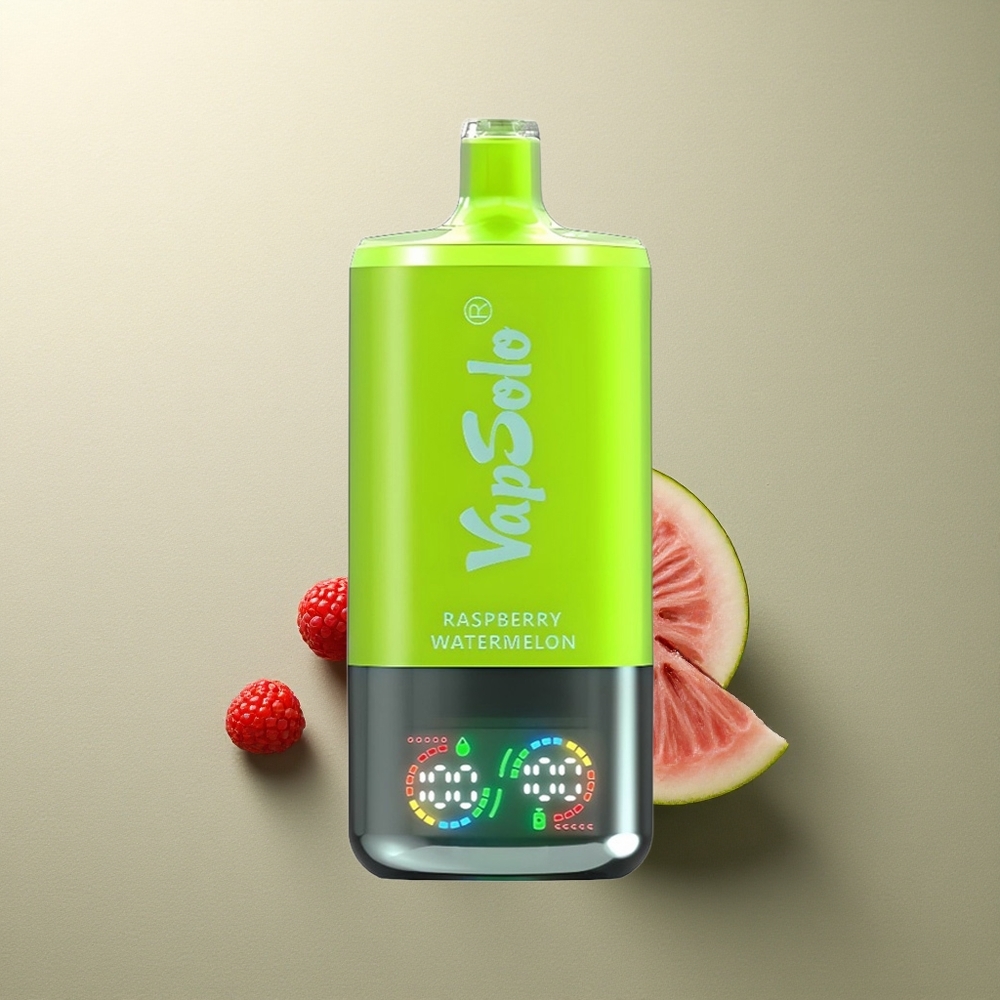 Vapsolo Triple 30000 Puffs Frambuesa Sandía Triple 40ml Tipo-C