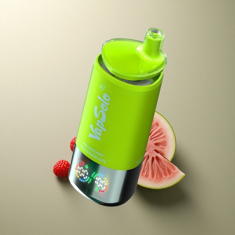 Vapsolo Triple 30000 Puffs Frambuesa Sandía Triple 40ml Tipo-C