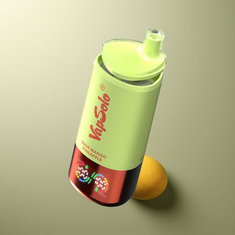 Vapsolo Triple 30000 Puffs Mango Piña Ácido Triple 40ml Tipo-C