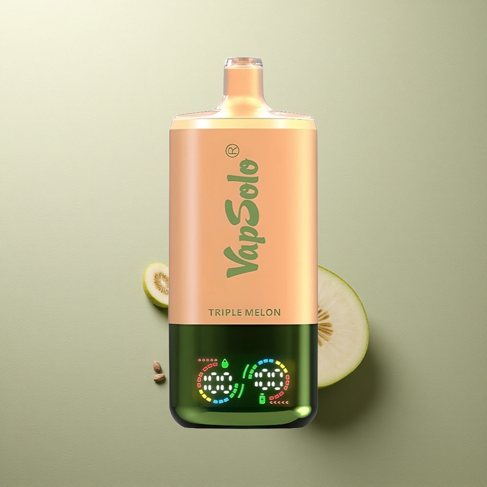 Vapsolo Triple 30000 Puffs Melón Triple 40ml Tipo-C