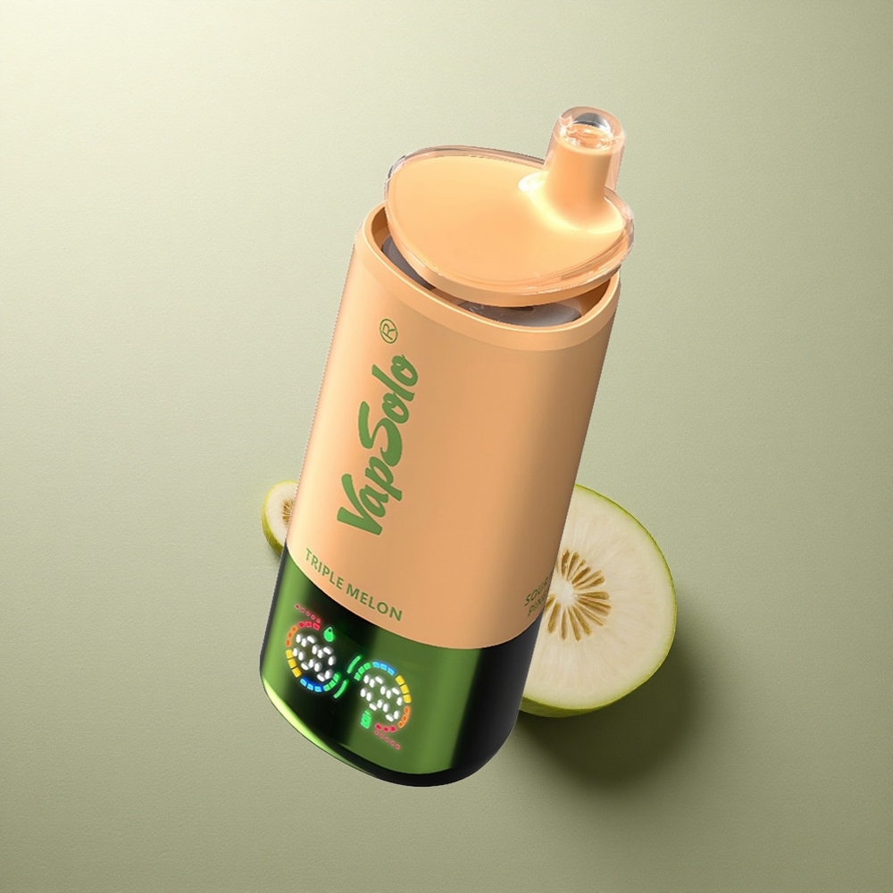 Vapsolo Triple 30000 Puffs Melón Triple 40ml Tipo-C
