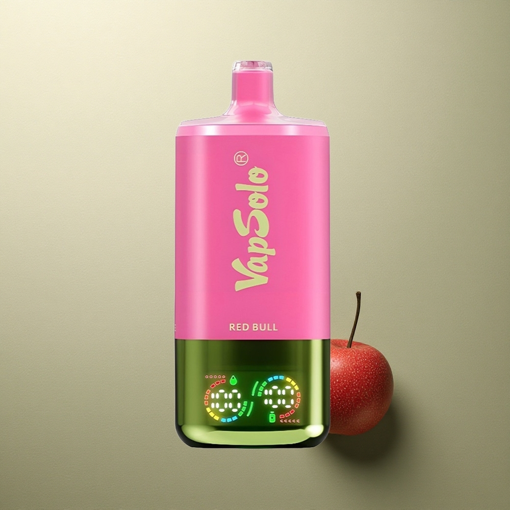 Vapsolo Triple 30000 Puffs Toro Rojo Triple Cargador Tipo-C 40ml