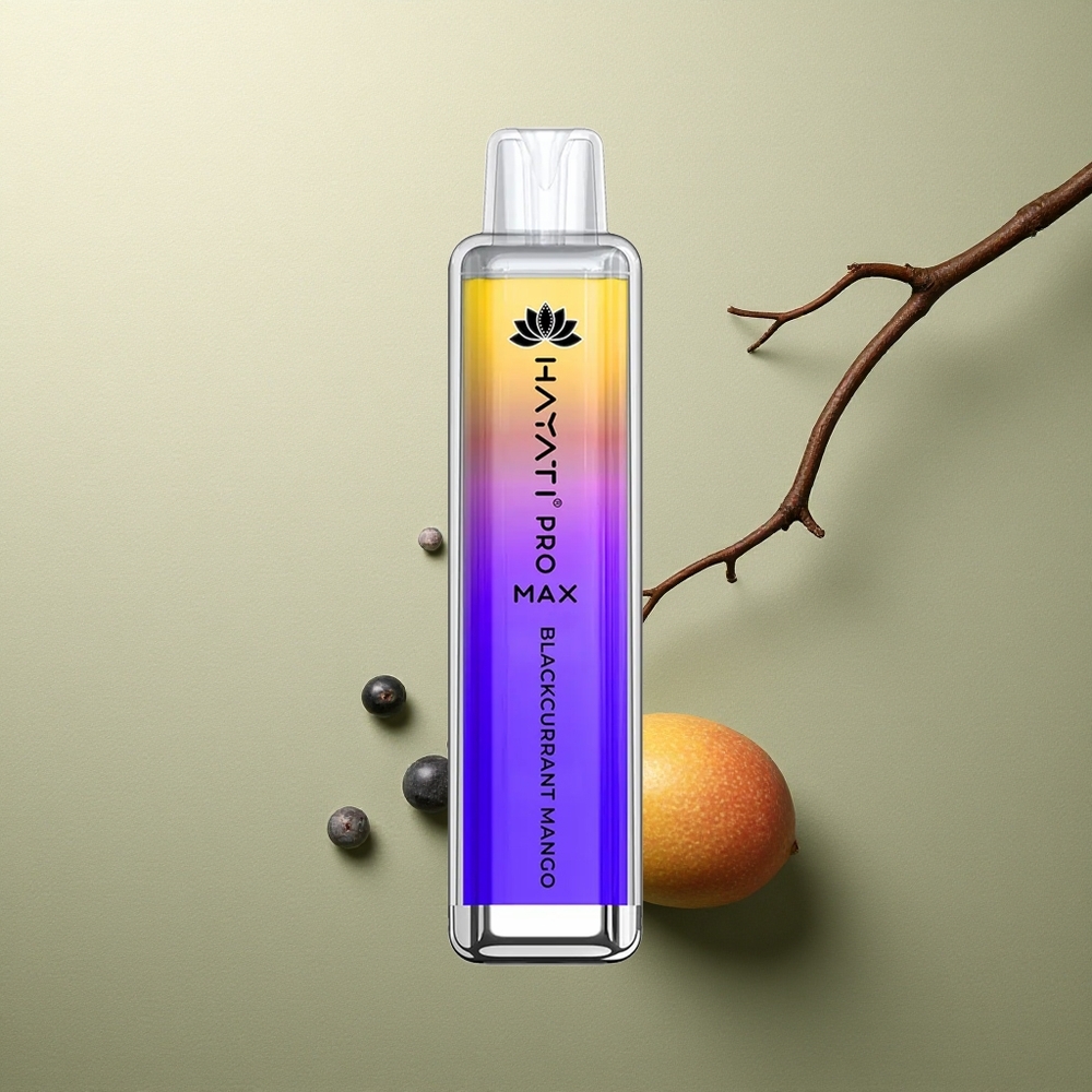 Hayati Pro Max 4000 Puffs Grosella Negra Mango Dual Mesh Recargable