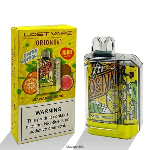 Lost Vape Orion barra desechable | 7500 bocanadas | 18ml | 50 mg explosión hawaiana - Lost Vape customer service 6FVF97