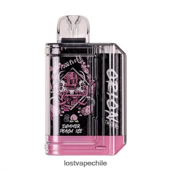 Lost Vape Orion barra desechable | 7500 bocanadas | 18ml | 50 mg hielo de durazno de verano - Lost Vape customer service 6FVF67