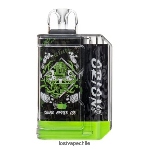 Lost Vape Orion barra desechable | 7500 bocanadas | 18ml | 50 mg hielo de manzana agria - Lost Vape Chile 6FVF1