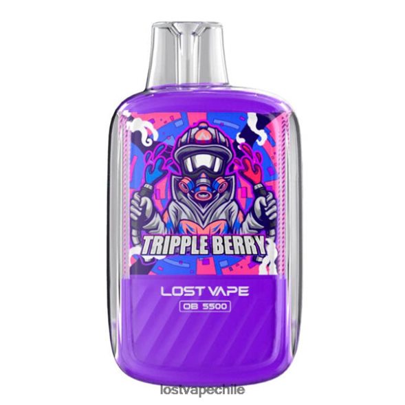 Lost Vape Orion ob5500 5500 inhalaciones 14ml 50mg desechables triple baya - Lost Vape price Chile 6FVF108