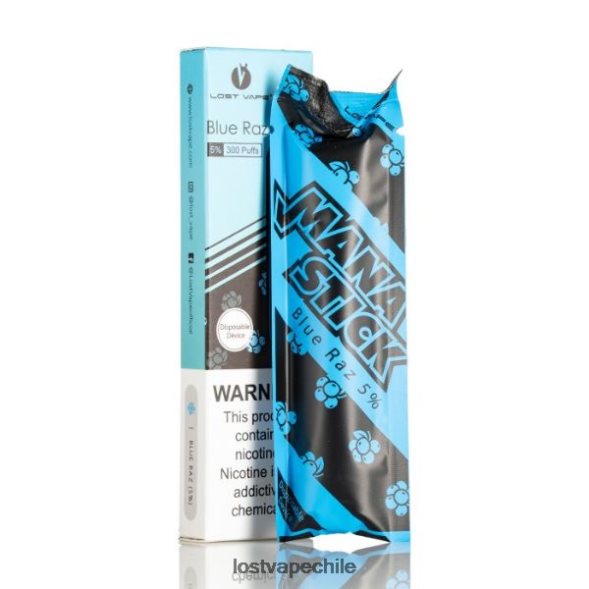 Lost Vape Mana palo desechable | 300 bocanadas | 1,2 ml azul raz 5% - Lost Vape flavors 6FVF519
