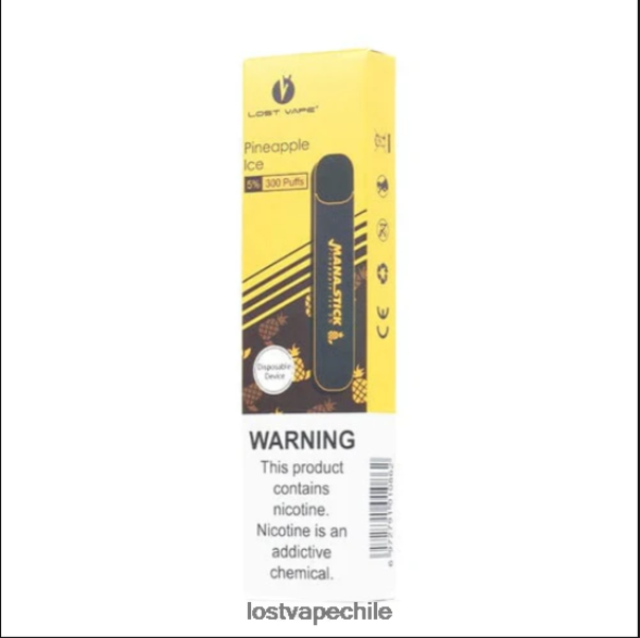 Lost Vape Mana palo desechable | 300 bocanadas | 1,2 ml hielo de piña 5% - Lost Vape pods near me 6FVF526