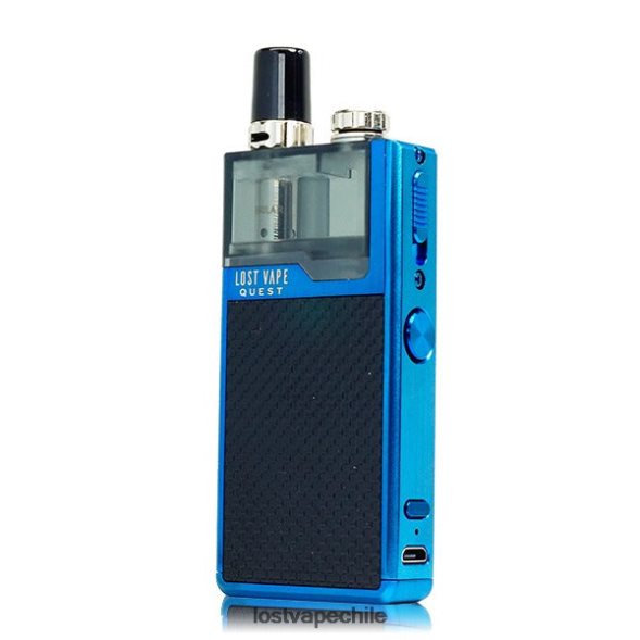 Lost Vape Quest kit completo del dispositivo orion q pod tejido azul/negro - Lost Vape near me Chile 6FVF465