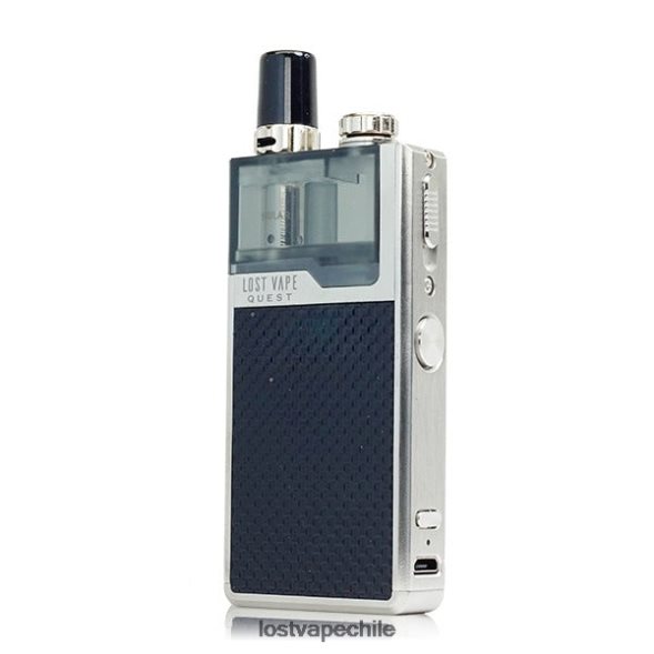 Lost Vape Quest kit completo del dispositivo orion q pod tejido plateado/negro - Lost Vape price Chile 6FVF468