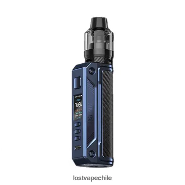 Lost Vape Thelema kit solo de 100w azul sierra/fibra de carbono - Lost Vape review Chile 6FVF173